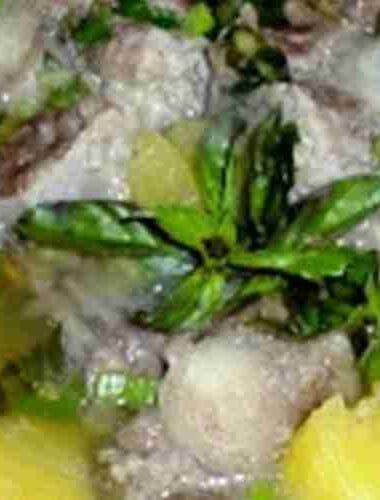 Oxtail and Pineapple Soup