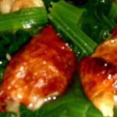 Mustard Green Soup with Roasted Meat