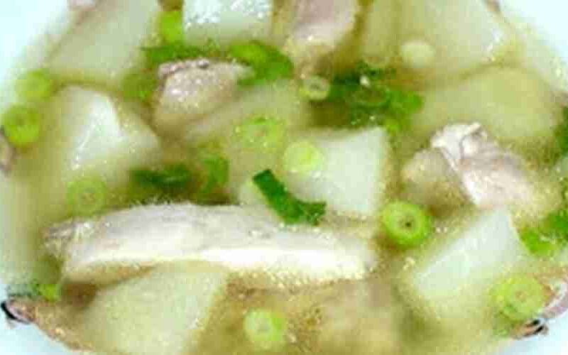 Chicken Chayote Squash Soup