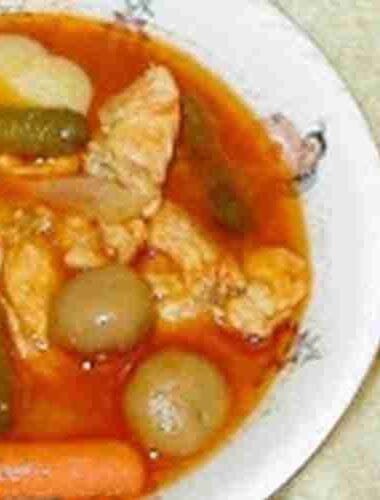 Khmer Krom Chicken Stew