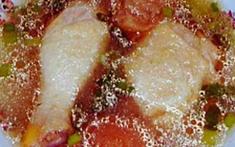 Chicken with Preserved Lemon Soup