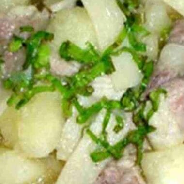 Bamboo Shoots and Yucca Soup