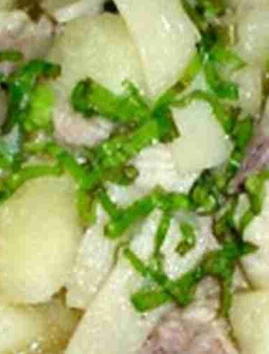 Bamboo Shoots and Yucca Soup