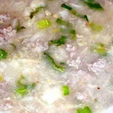 White Yam with Pork Soup