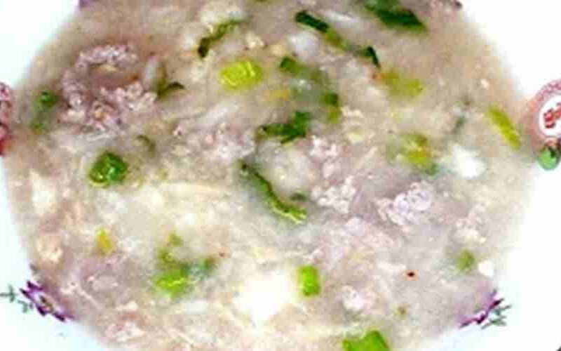 White Yam with Pork Soup