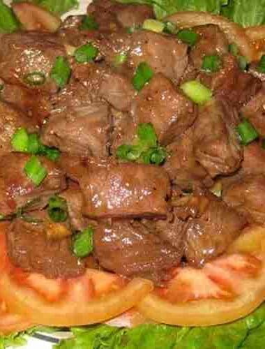 Cambodian Beef Loc Lac Recipe