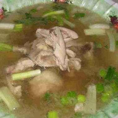 Khmer Lemongrass Chicken Soup