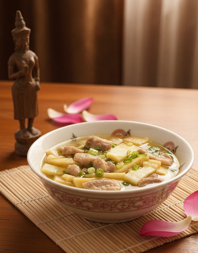 Bamboo Shoots Soup with Pork