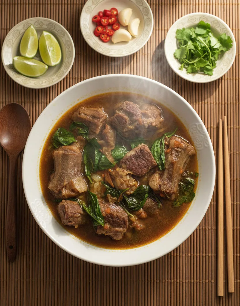 Oxtail Basil Stew