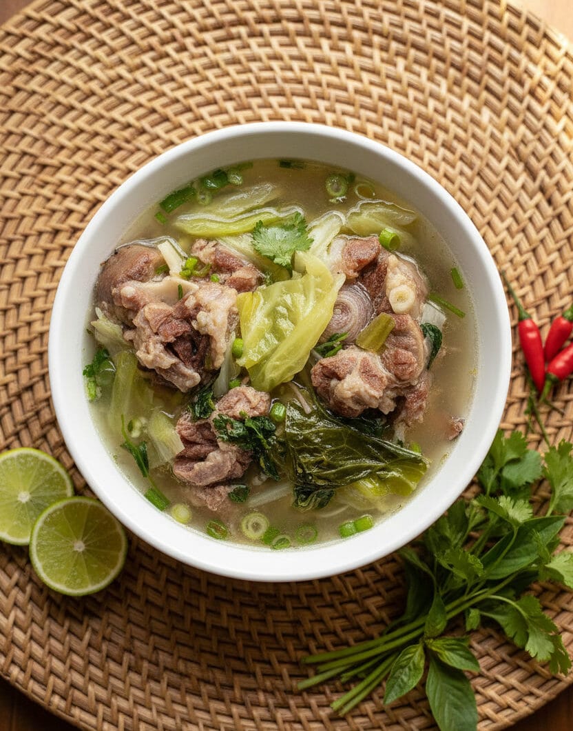 Oxtail Cabbage Soup
