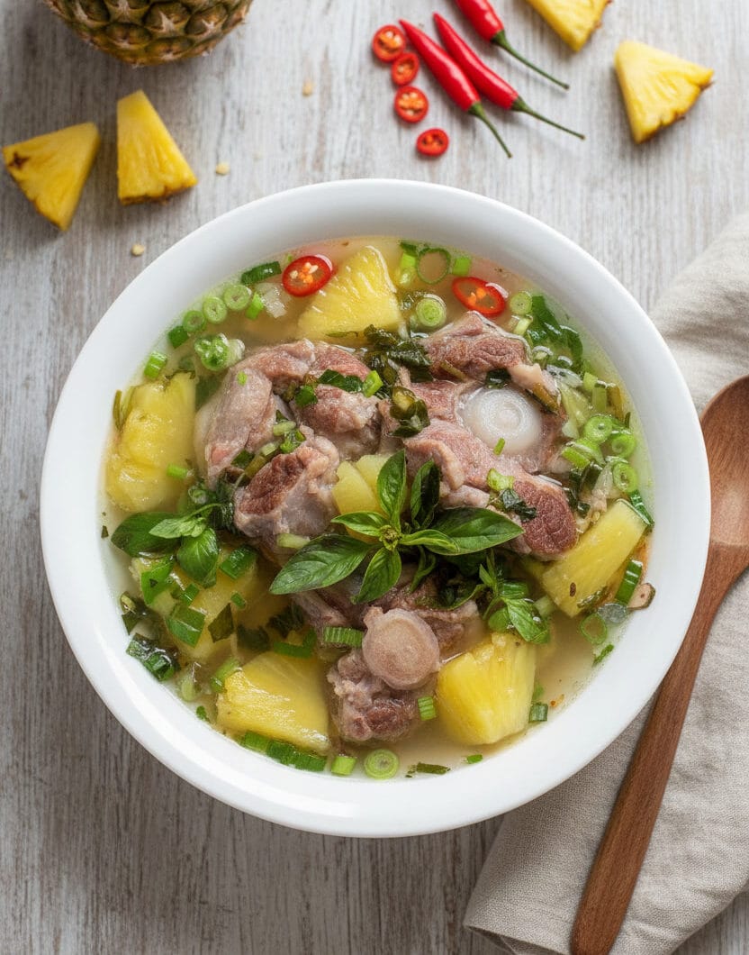 Oxtail and Pineapple Soup