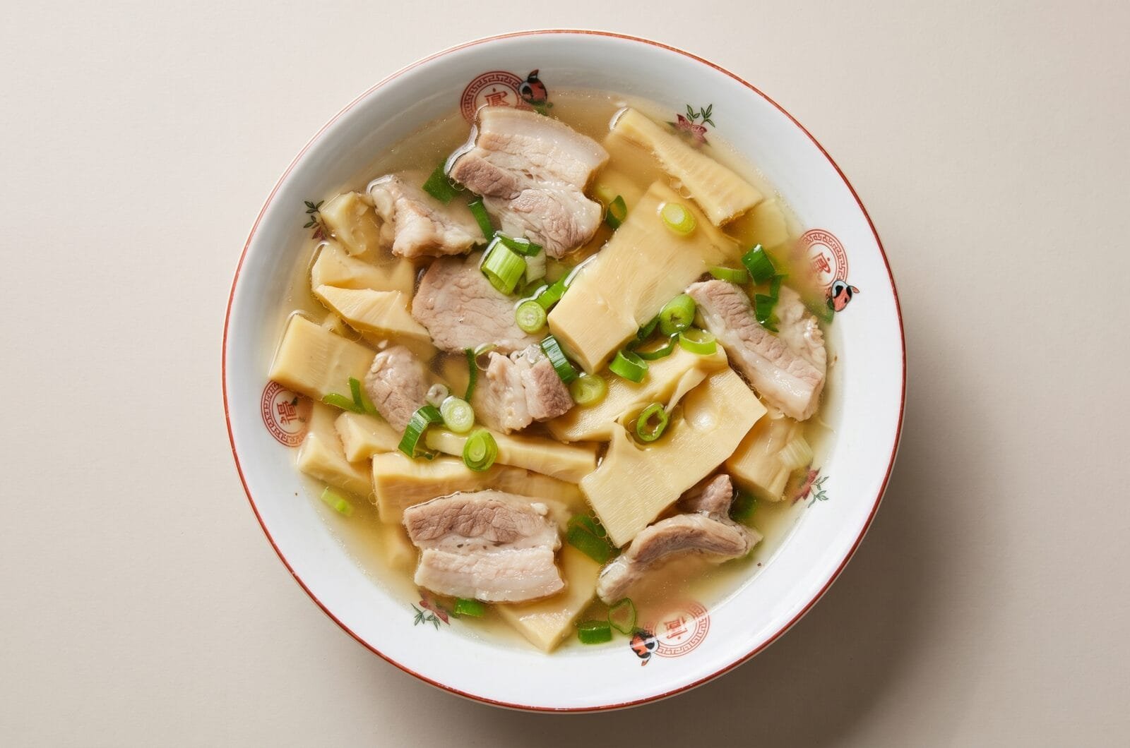 Bamboo Shoots Soup with Pork