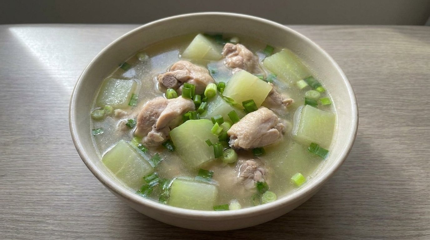 Chicken Chayote Squash Soup