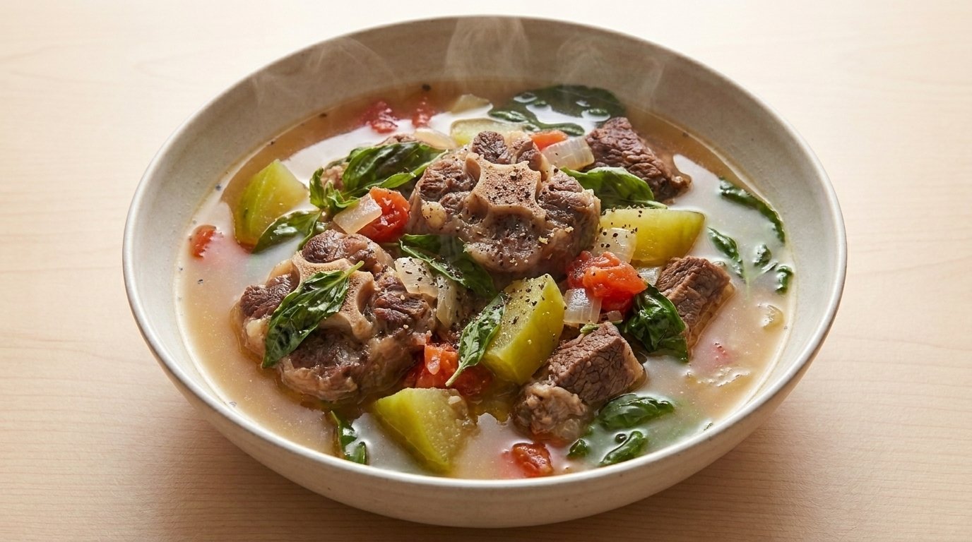 Oxtail Basil Stew