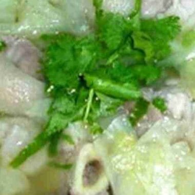 Pork Hocks and Cabbage Soup