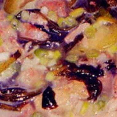 Pork Hock with Pickle Mustard Green Soup