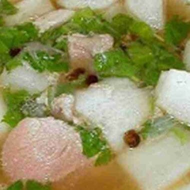 Daikon Soup with Pork Hock