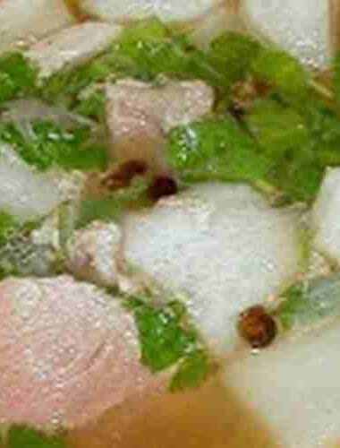 Daikon Soup with Pork Hock