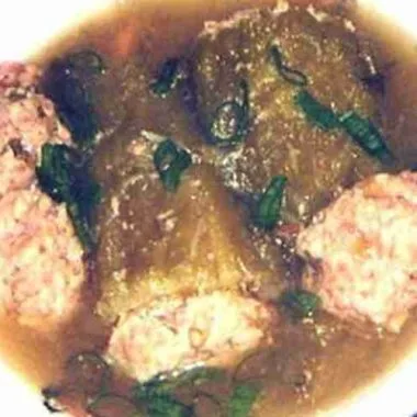 Grounded Pork Stuffed Bitter Melon Soup