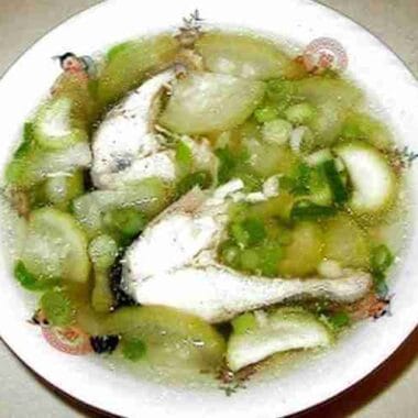 Opo Squash with Fish Soup