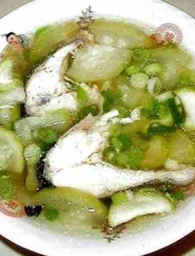 Opo Squash with Fish Soup