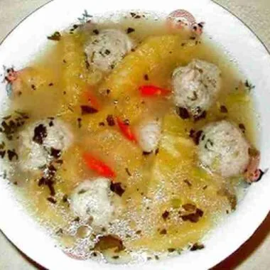 Fish Ball with Pineapple Soup