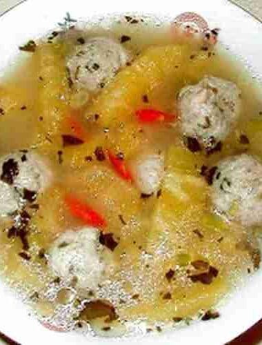 Fish Ball with Pineapple Soup