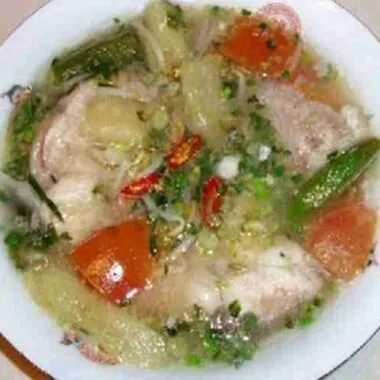 Sweet Sour Soup with Fish