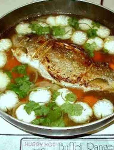 Stuffed Boneless Fish Hot Pot