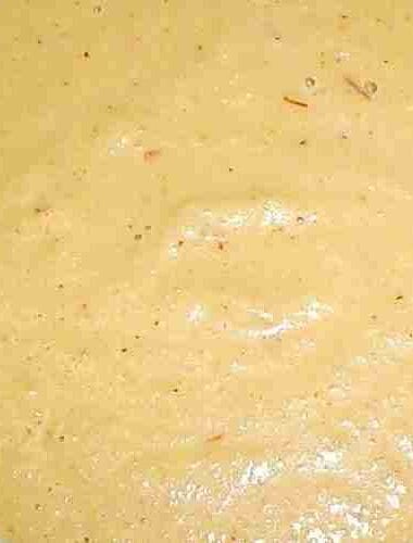 Pineapple with Peanut Sauce