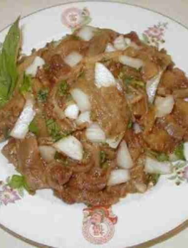 Eggplant salad