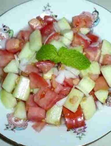 Tomato and Cucumber Salad