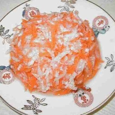 Carrot and Daikon salad