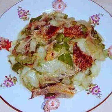 Cucumber Salad with Dried Fish