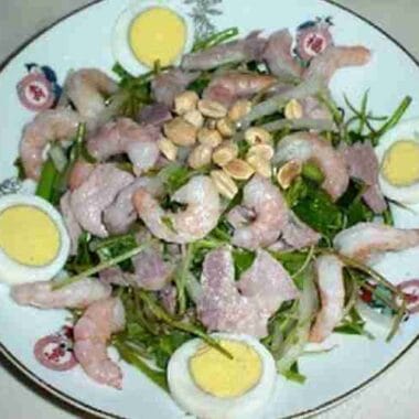 Asian Water Spinach Salad