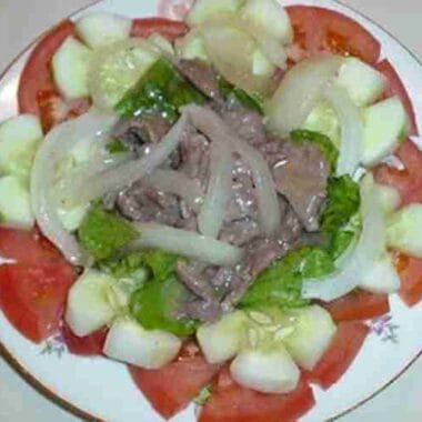 Khmer Hot Beef Salad