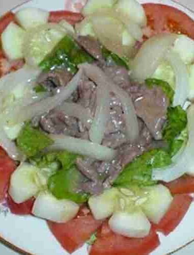 Khmer Hot Beef Salad