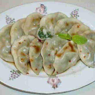 Chive and Shrimp Dumpling