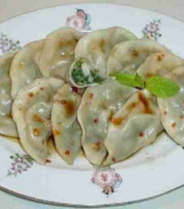 Chive and Shrimp Dumpling