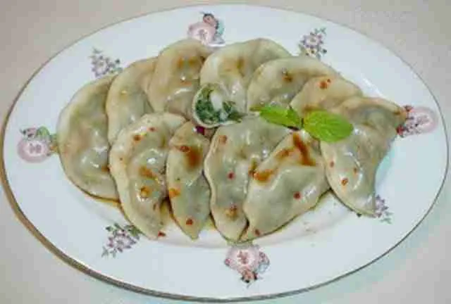 Chive and Shrimp Dumpling