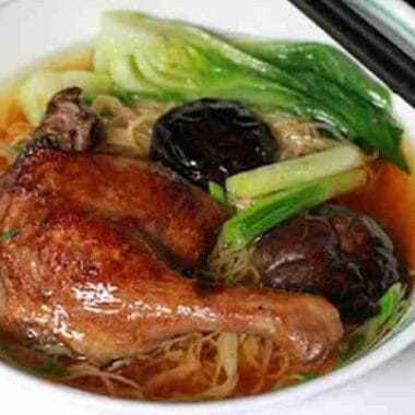 Roasted Duck Noodle Soup