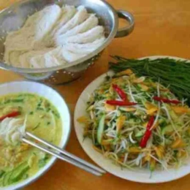Cambodian Fish Noodle Soup
