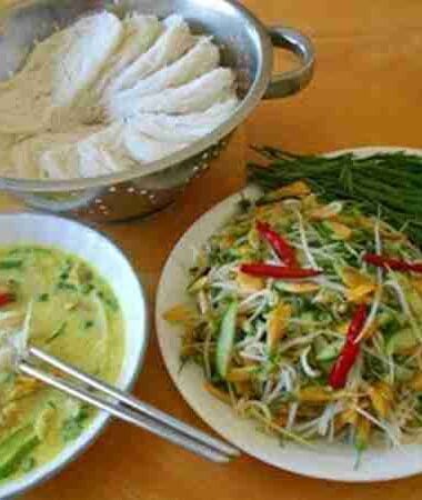 Cambodian Fish Noodle Soup