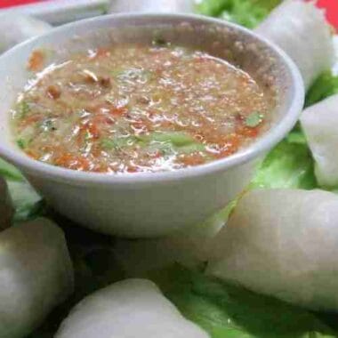 Khmer Vegetarian Spring Roll