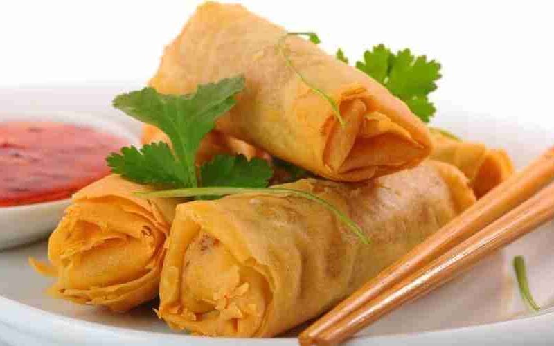 Khmer Chicken Spring Roll