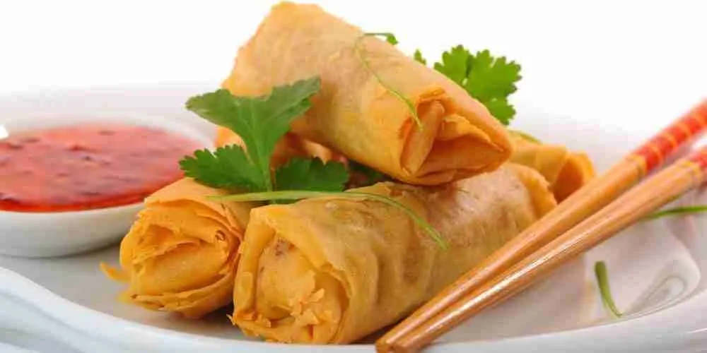 Khmer Chicken Spring Roll