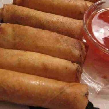 Khmer Taro Pork Spring Roll