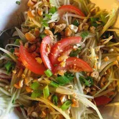 Green Papaya and Carrot Pickle