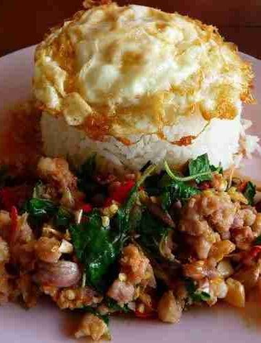 Yummy Thai Ground Chicken Basil
