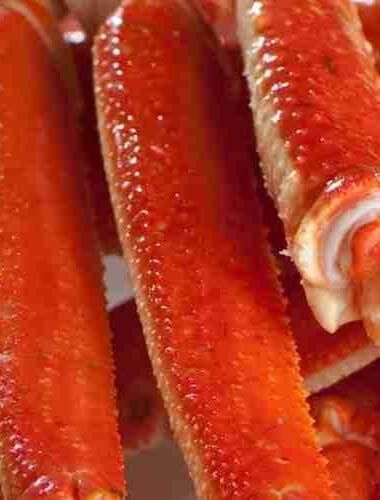 Steamed Lemon Grass with Crab Legs